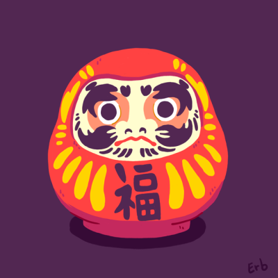 daruma doll anime