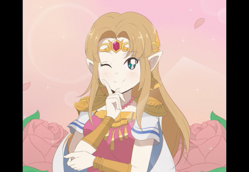 Princess Zelda in my 1980′s style! You can make your own with my...