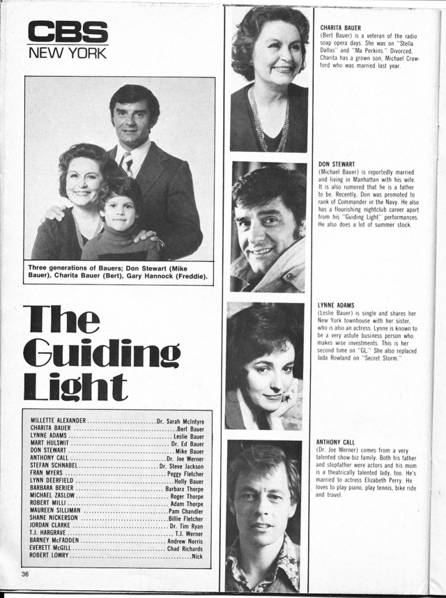 guiding light 1975