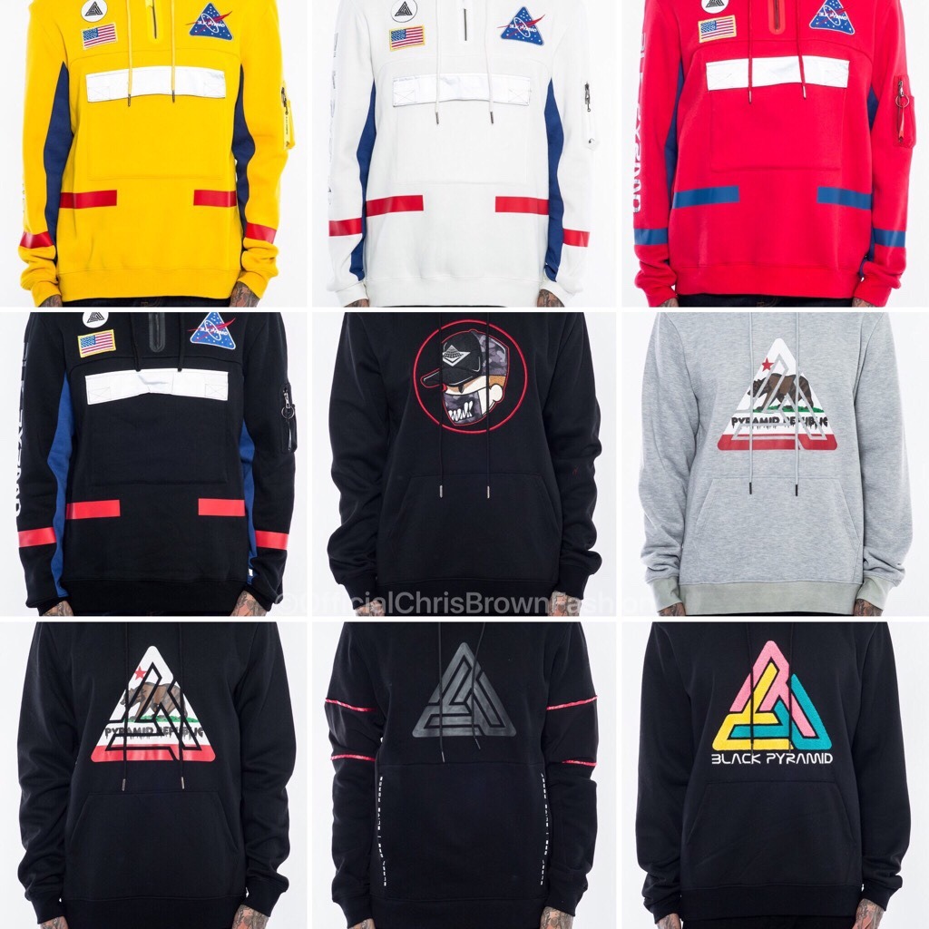 black pyramid nasa hoodie