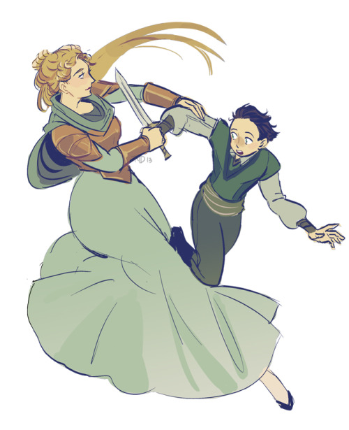 theyoungdoyley:Frigga teaching Loki her craft