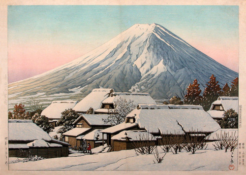 radstudies:Kawase Hasui (Japanese, 1883-1957) - Clearing After a...