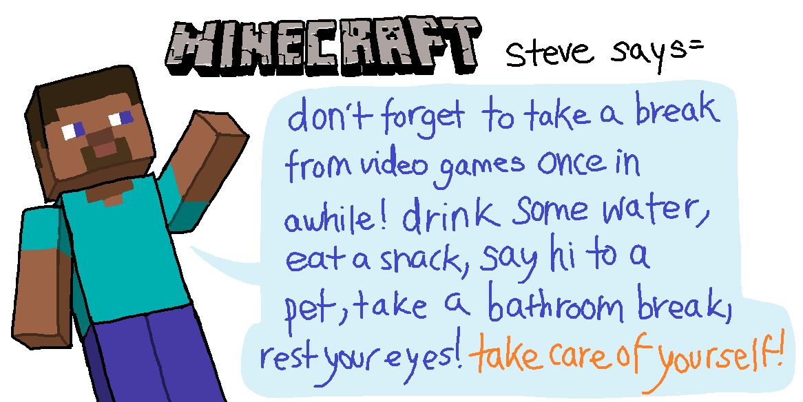 Image Description A Picture Of Minecraft Steve