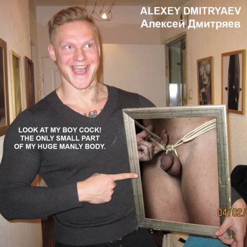 smallcockalphas:Straight Russian Bodybuilder Alexey Dmitryaev...