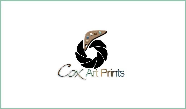 igfx studio logo watermark design for cox art prints water mark design