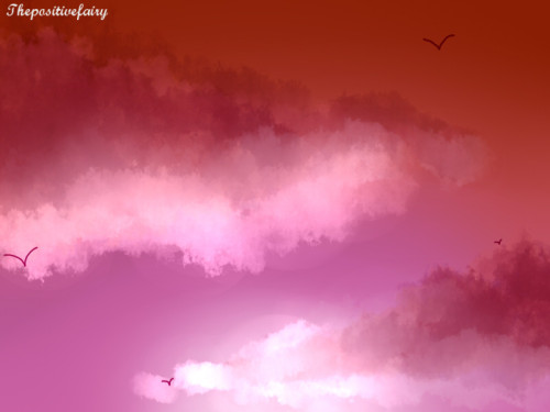 thepositivefairy:I was practicing doing some backgrounds and...