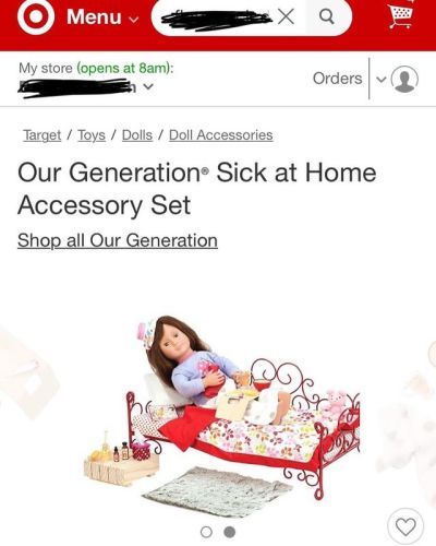 our generation sick at home set