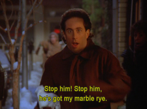 Image result for marble rye seinfeld