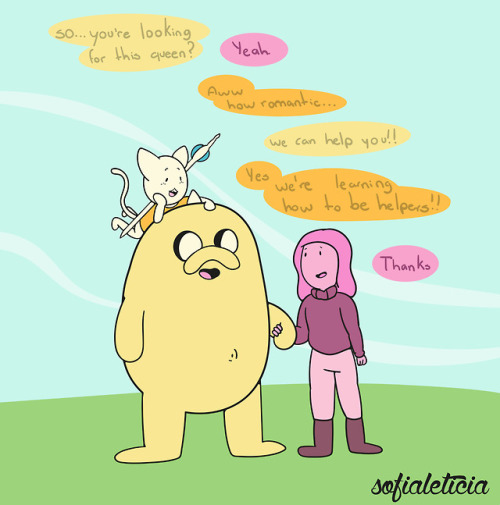 sofialeticia:Adventure time 1000+ (?)Shermy and Beth are...