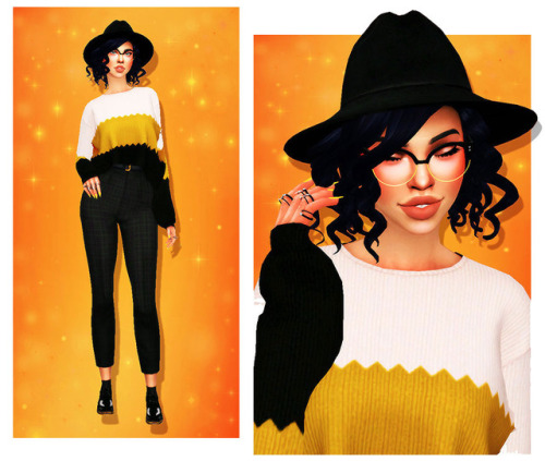 sims 4 ts4 lookbook s4cc maxismix edit fall lookbook
