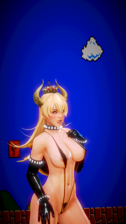 xnalarakai:^_^ If anyone know’s of the crown mod for bowsette...