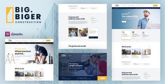 Bigger v1.0.3 - Construction WordPress Theme Nulled