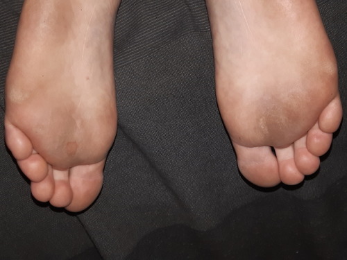 Girlfriend’s dirty feet