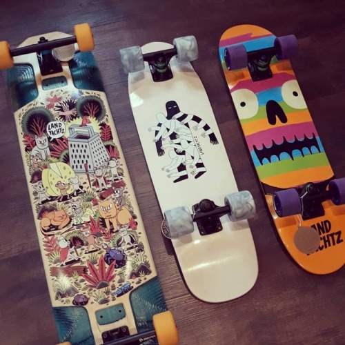 My boards for @landyachtz