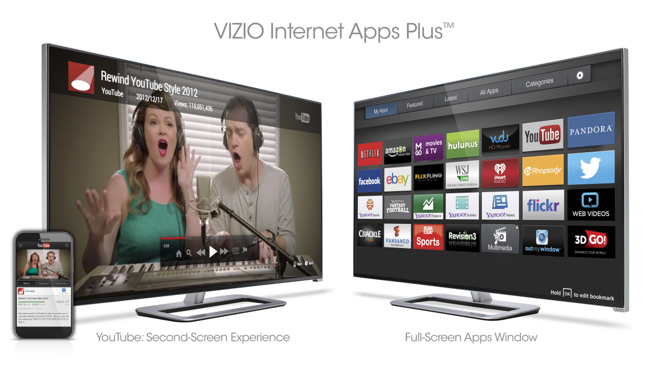 vizio smart tv browser app