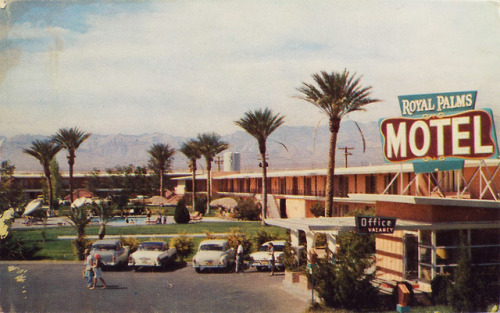 vintagelasvegas:Royal Palms Motel, Las Vegas, c. 1957. It...