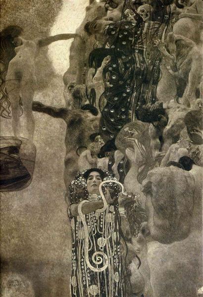 gustavklimt-art:University of Vienna Ceiling Paintings...