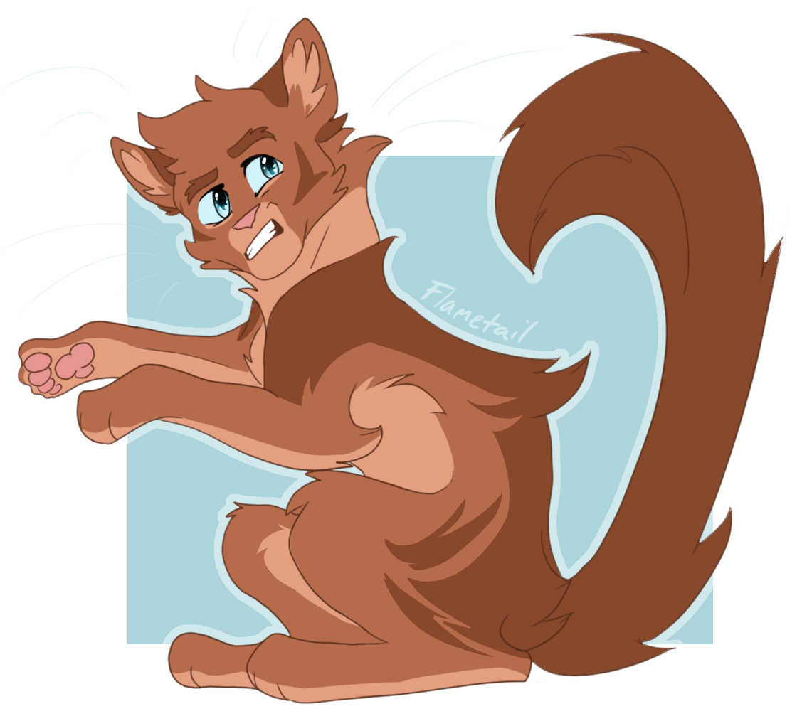 Flamekit - Flamepaw - Flametail - Warrior Cat Designs