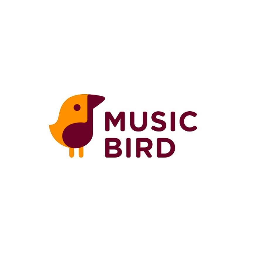 Creative Logo Designs Awesome Bird Music Logo Design For A Music