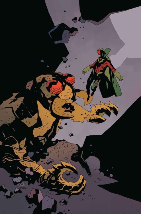 browsethestacks:The Marvel(ous) Art Of Mike Mignola