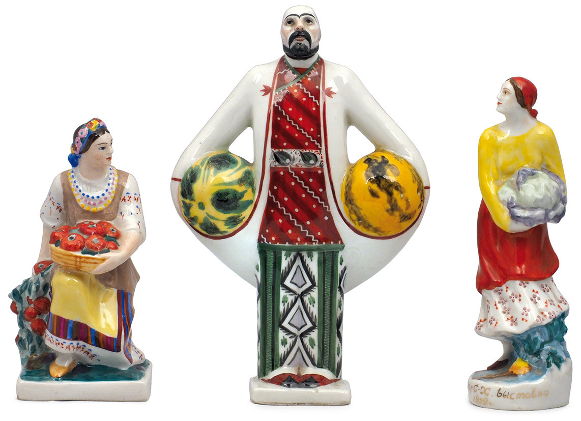 Porcelain figurines by Natalia Danko (1920s-1930s)