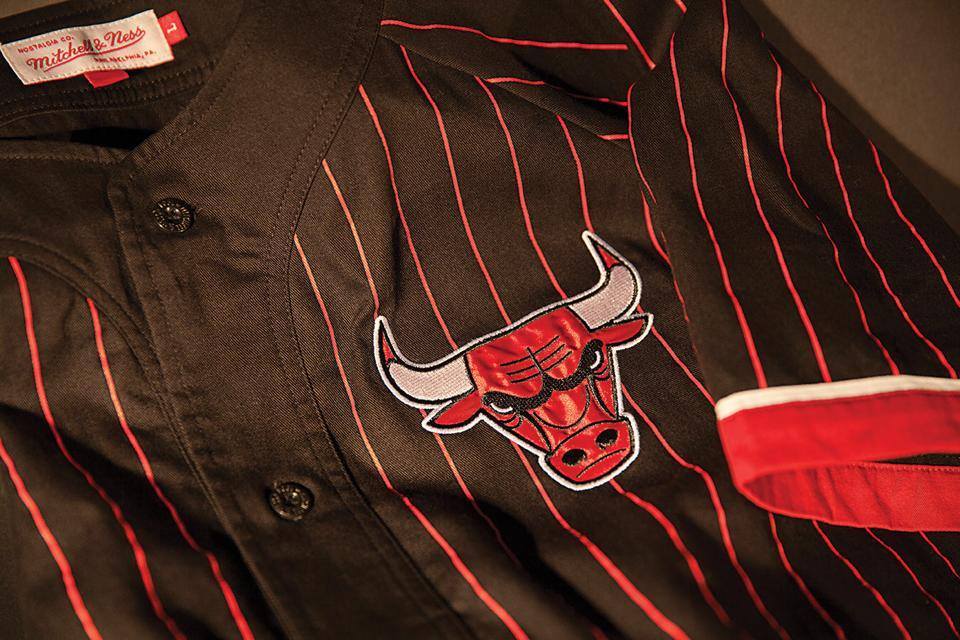 Crisp Culture — Mitchell & Ness Chicago Bulls NBA Button-Up Jersey...