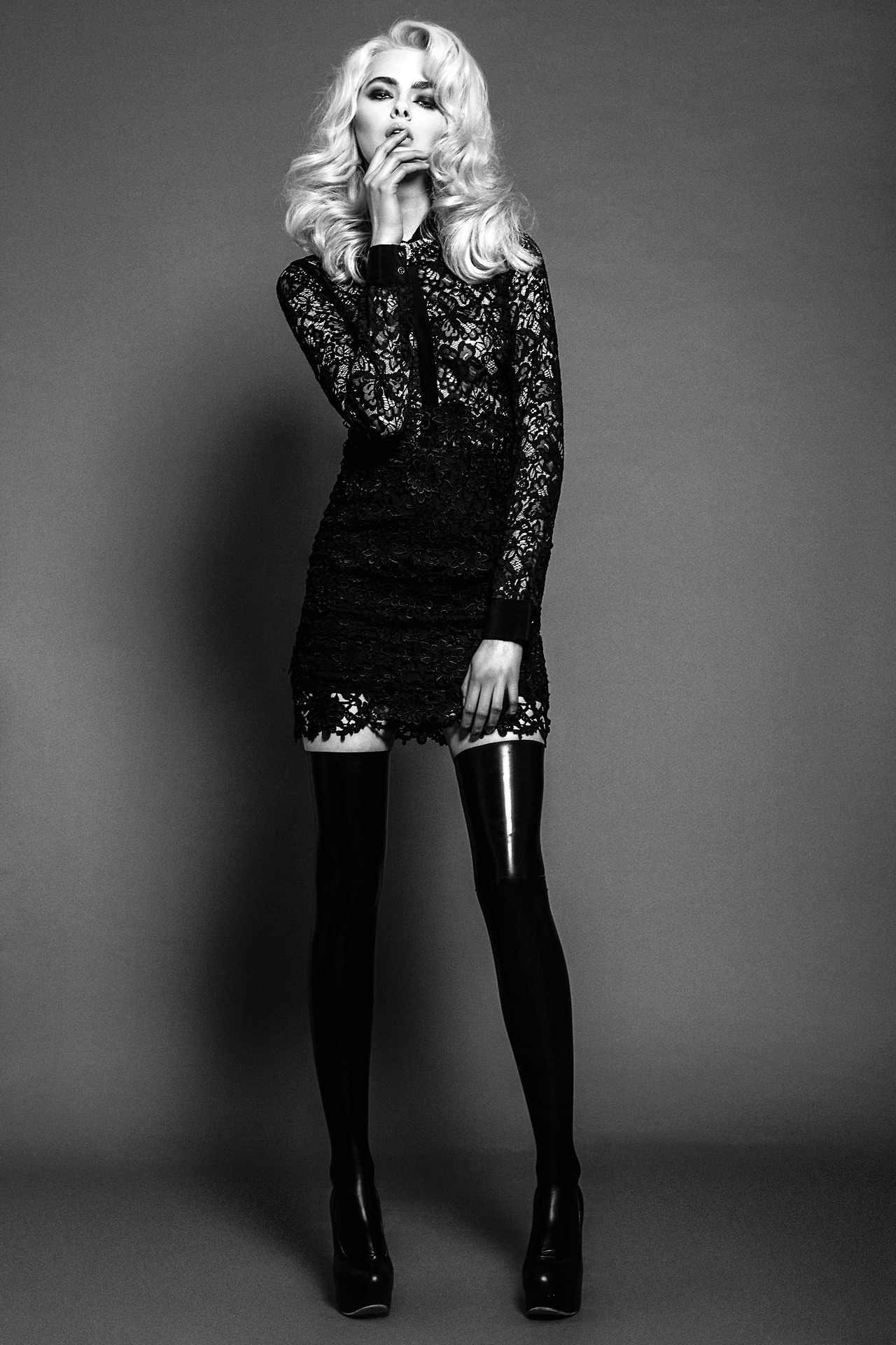 Latex Stockings In Fashion — ODDITY Magazine Volume 3 Photography: Danny...