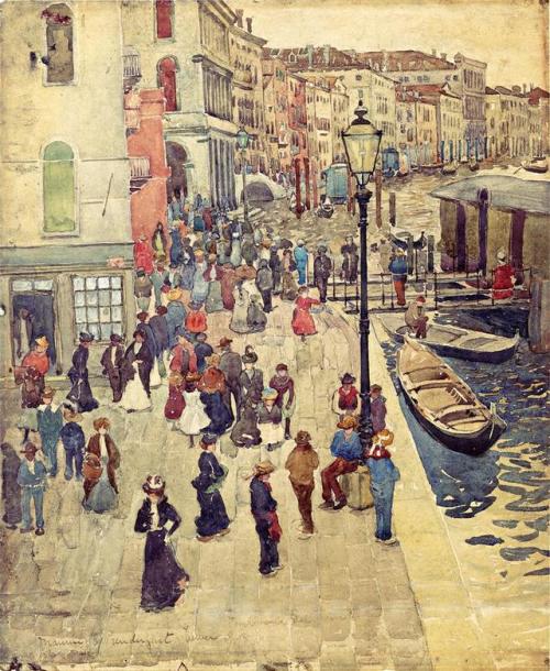 maurice-prendergast:Venice, Maurice PrendergastMedium:...