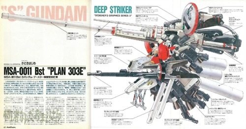 gunjap:MG 1/100 PLAN303E DEEP STRIKER: Just Added NEW Images...