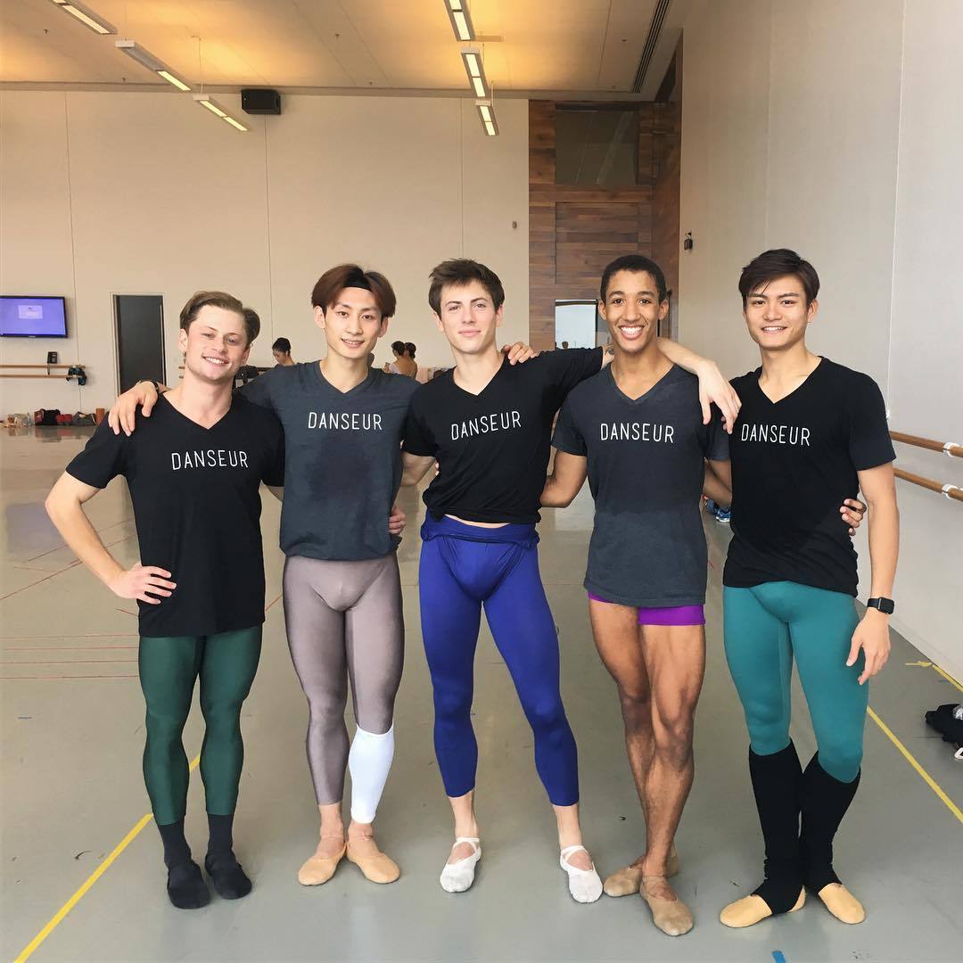 Lycra Clad Men — Lovelyballetandmore Houston Ballet Derek