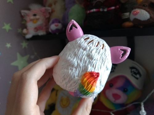 cryptid-furbs:there she is! the pride month furby here to spread...