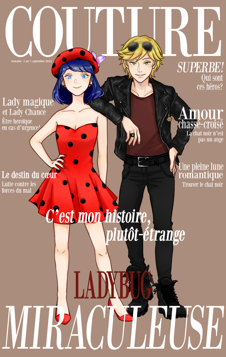 Ladynoir Adrinette Marichat And Ladrien Papprica The