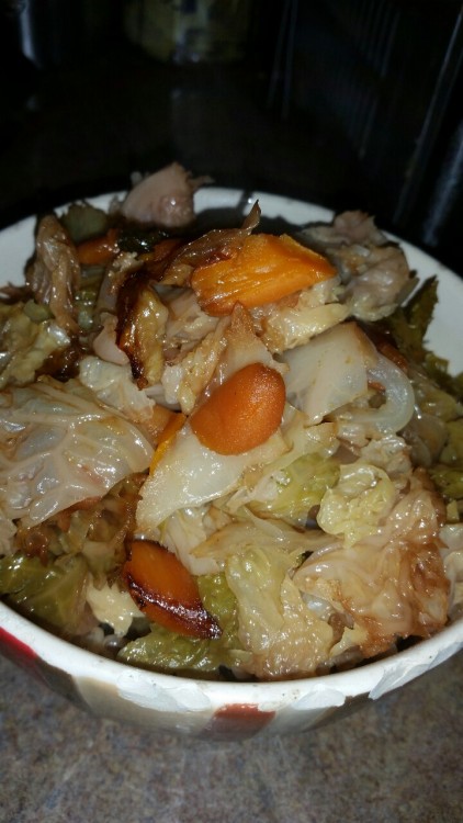 Braised Green Cabbage Gre