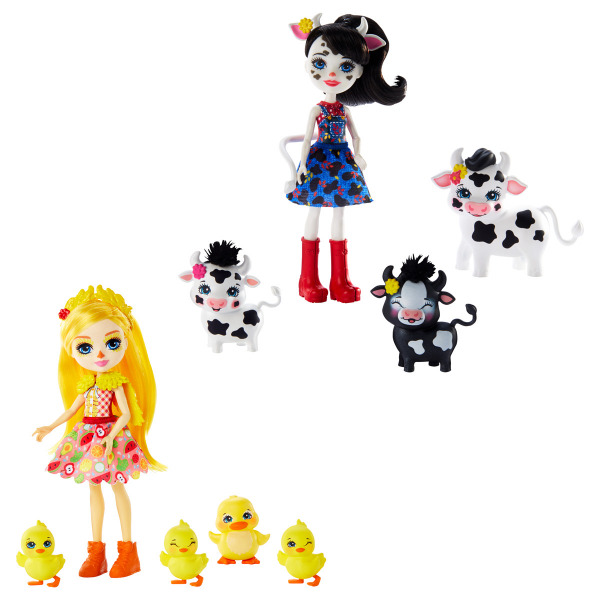 enchantimals cow doll