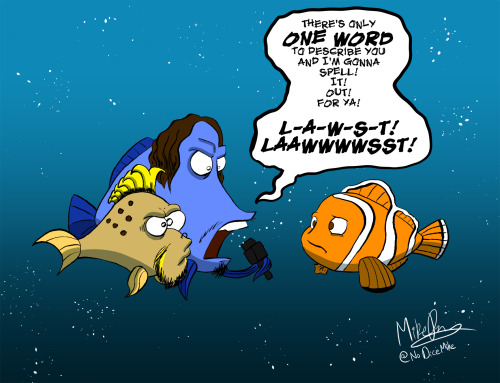 If Enzo Amore and Big Cass were in Finding Nemo