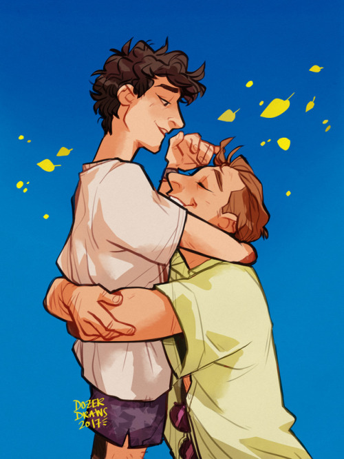 littledozerdraws:Elio and Oliver!! for my good friend...