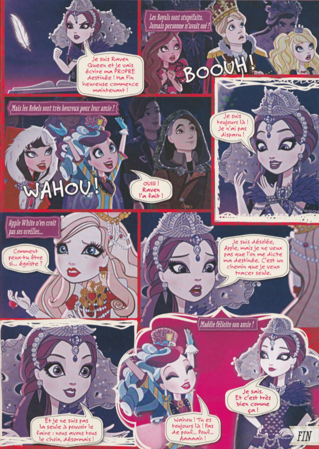 Luc ★ Elementix — The Legacy Day - Ever After High Magazine #1...