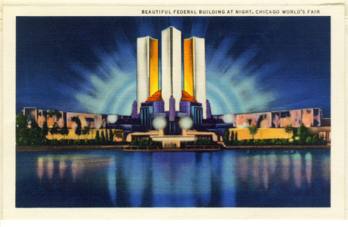 Century of Progress Postcards, 1933