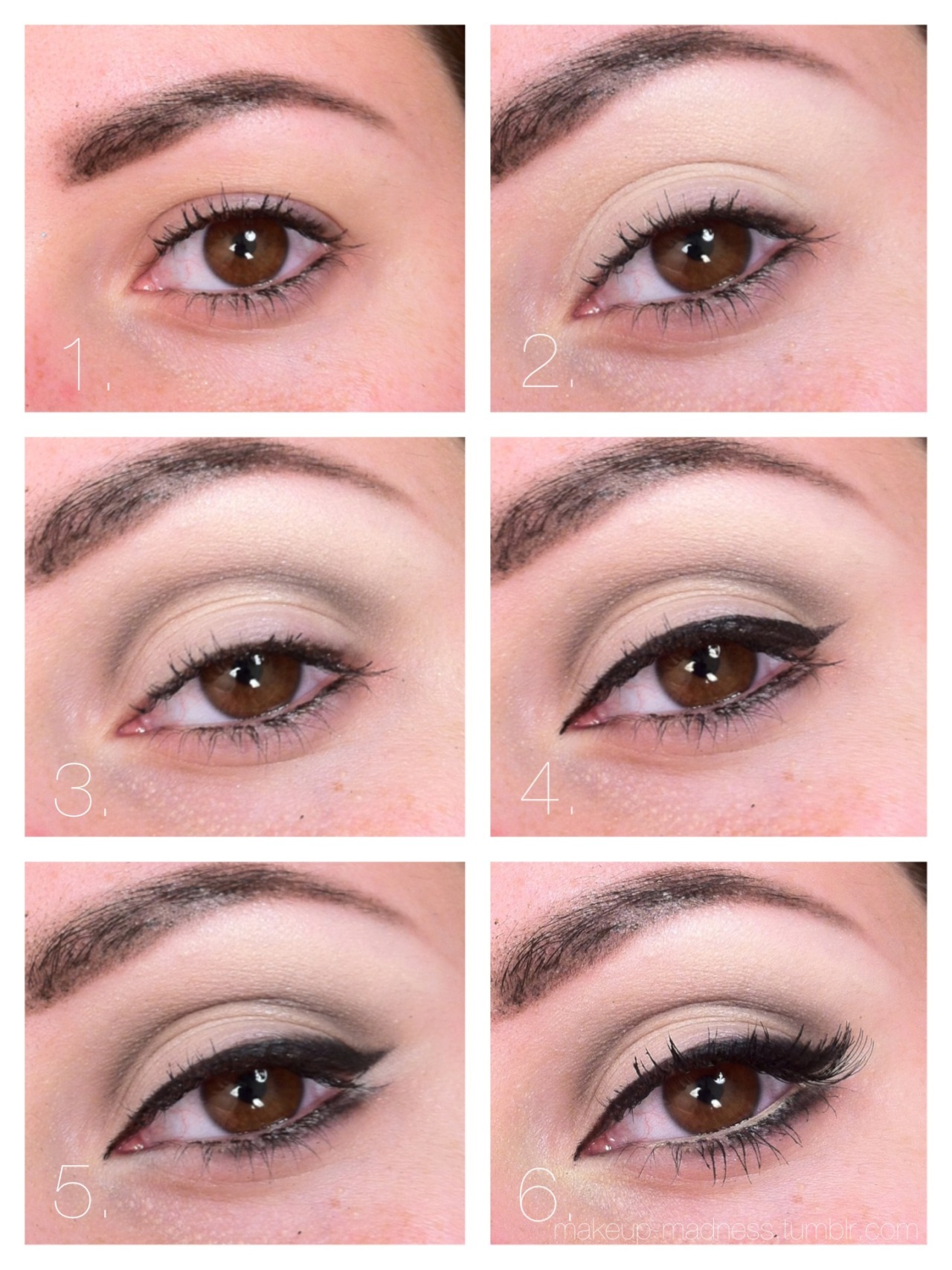 makeup-madness - audrey hepburn tutorial- 1. Audrey has thick,...