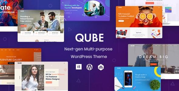 Qube v1.0.4 – Responsive Multi-Purpose Theme Nulled