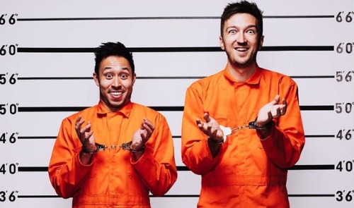 yaboybergara:RYAN BERGARA and SHANE MADEJ on promotional shoots...