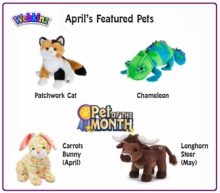 webkinz of the month