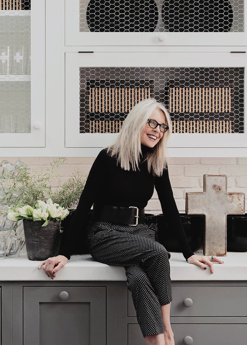 dianekeatonfan:Diane Keaton photographed by Jesse Stone, 2017.