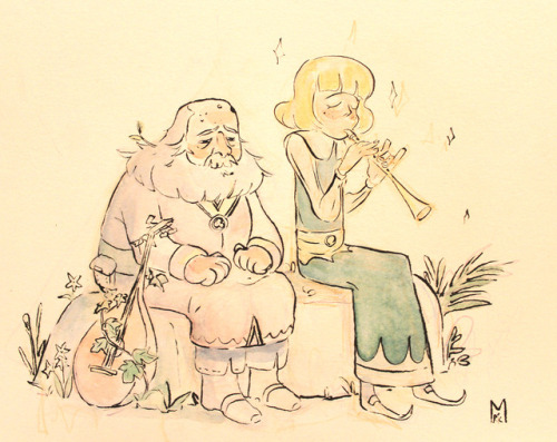 lichenslumber:I had a bit of hesitation to do inktober this...