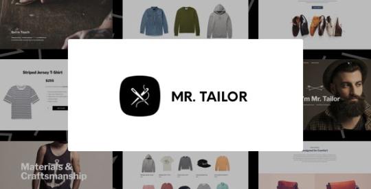 Mr. Tailor v2.9.9 – Responsive WooCommerce Theme Nulled