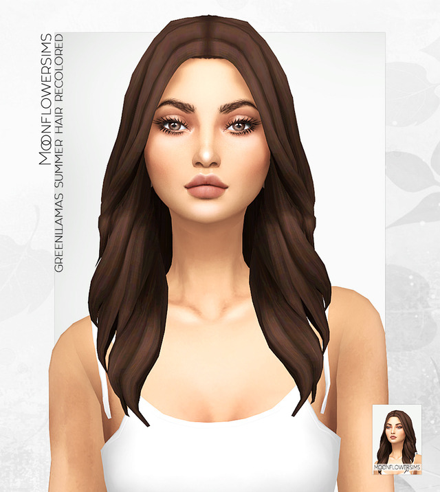 Moonflowersims Maxis Match Hairs Recolored In My 65 Colors