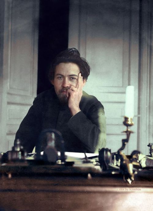 malditosescritores:Anton Chekhov photographed by his brother...