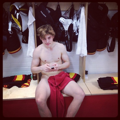 In The Locker Room