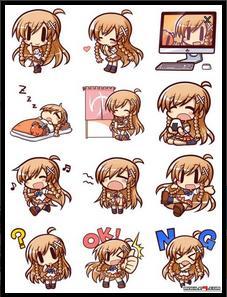 8 Must-have Anime Messaging Sticker Sets mobile9 - An 