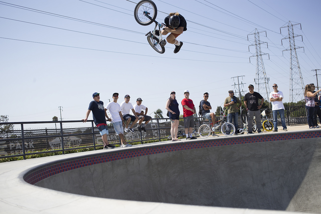 Today At The Vans Hb Park We Gathered For The Vans Bmx